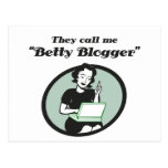Betty Blogger Post Card