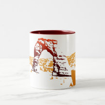 Beveled Delicate Arch Mug