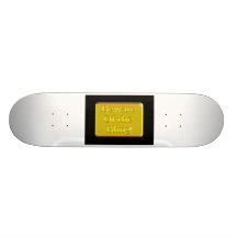 Beware of the Bling Skate Deck