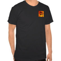 Beware... Skater on Fire T-shirt
