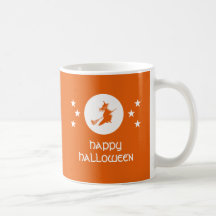 Bewitching Halloween Mug, Orange