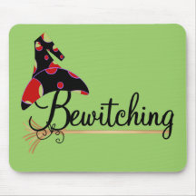 Bewitching Halloween Tshirts and Gifts Mousepad