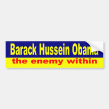 BHOenemy Bumper Sticker