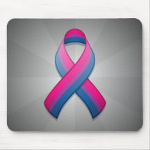 Bi Awareness Ribbon Mousepad