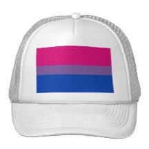 Bi-Sexual Pride Flag Trucker Hats