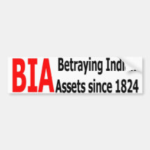 BIA BUMPER STICKERS