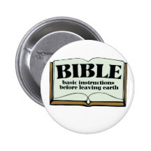 BIBLE PINBACK BUTTONS