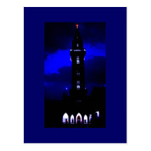Bible tower post card