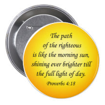 Bible verse button Proverbs A
