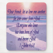 Bible Verse Mouse Pad