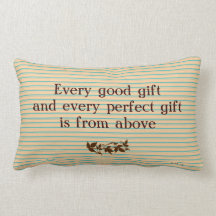 Bible Verse Throw Pillow