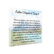 Bible Verses Canvas Print