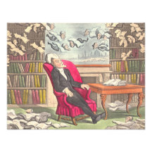 Bibliophile's Dream Unique Book Club Invitation