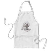 Bichon Frise Dog Apron