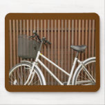 Bicycle Cycle Bicycling Cycling On Fence Mouse Pad