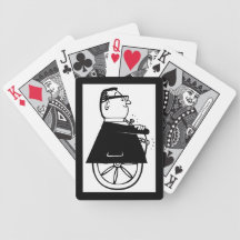 Bicycle Playing Cards, Wealthy Wheel Man