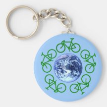 Bicycle Recycle Products Key Chains