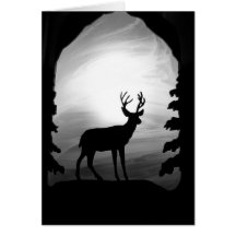 Big Beautiful Buck Greeting Cards