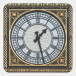 Big Ben London Square Sticker