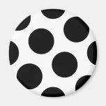 Big Black Dots Magnet