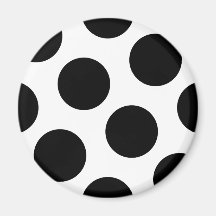 Big Black Dots Magnet