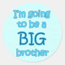 Big Brother Blue Stickers