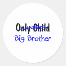 Big Brother (No More Only Child) Stickers