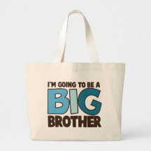 big brother t-shirt canvas bag