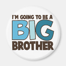 big brother t-shirt fridge magnet