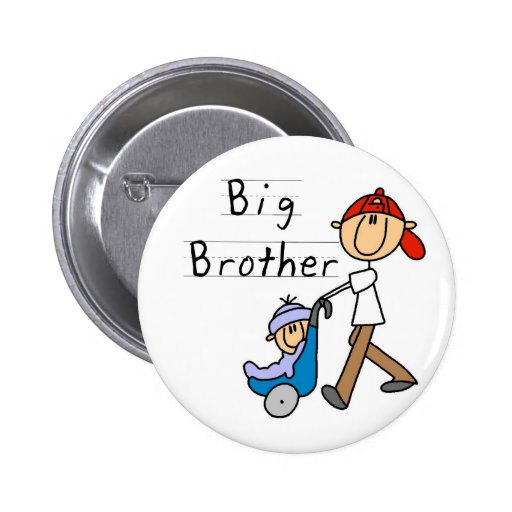 Big Brother With Little Brother Pin