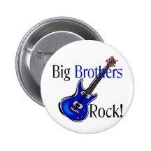 Big Brothers ROCK! Pinback Button