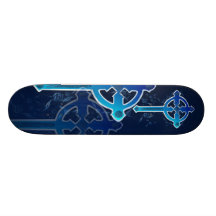 Big Cross 'n Flowers Skateboard