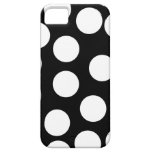 Big Dots in Black and White. iPhone 5 Cover