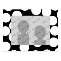 Big Dots in Black and White. Postcards