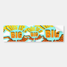 BIG F-ing Deal Bumper Stickers
