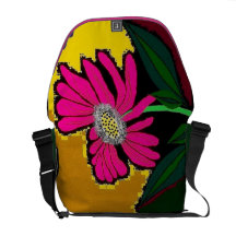 'BIG FLOWER' MESSENGER BAG