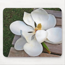 Big flower mouse pads