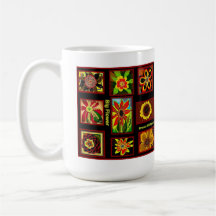'BIG FLOWER' MUGS design by B. Phillips