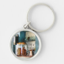 Big Jar of Pretzels Key Chain