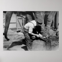 Big Pedicure, 1910s Print