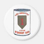 BIG RED 1 INFANTRY CAN OF WHOOP ASS MAGNET