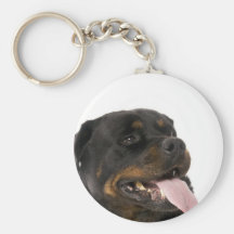 big rottweiler keychain