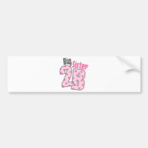Big Sister 2 B (Pink) Bumper Stickers