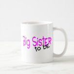 Big Sister To Be Coffee Mugs