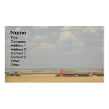 Big Sky Wheatfields Business Card