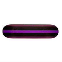 Big Vertical Stripes 01 Set 1 Skateboard