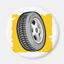 Big Wheel Fridge Magnets