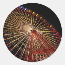 Big Wheel Funfair Night.jpg Sticker