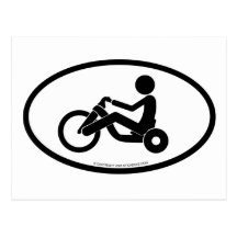 Big-Wheel Postcard