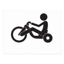 Big-Wheel-T Postcards
